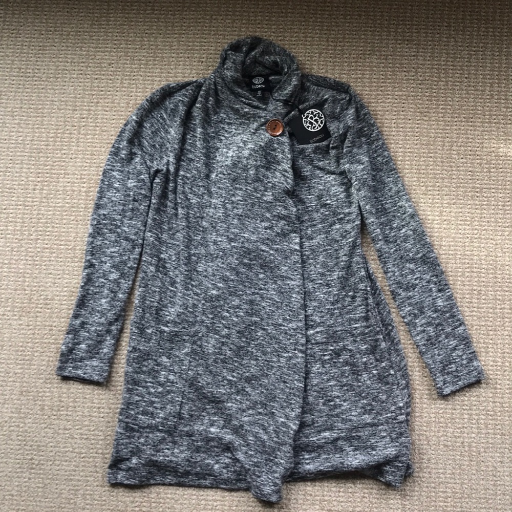 NEVER WORN Women’s Bobeau Gray cardigan